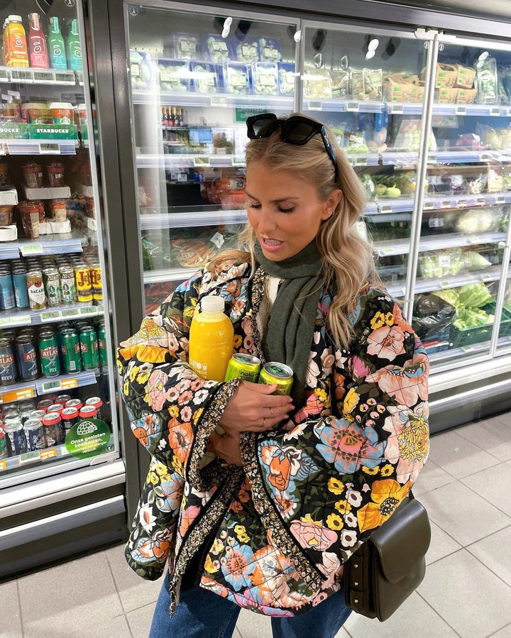 Nienke | Manteau d'automne tendance et coloré pour un look élégant