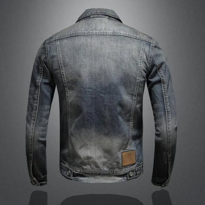 Carl | Veste en jean d'inspiration vintage