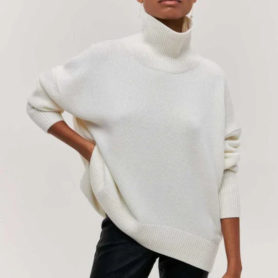 Lucila - Pull à col roulé élégant et confortable pour femme
