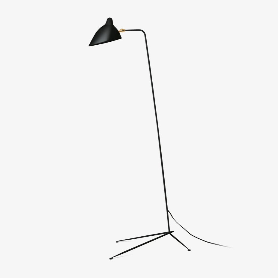 Elégant lampadaire Serge Mouille