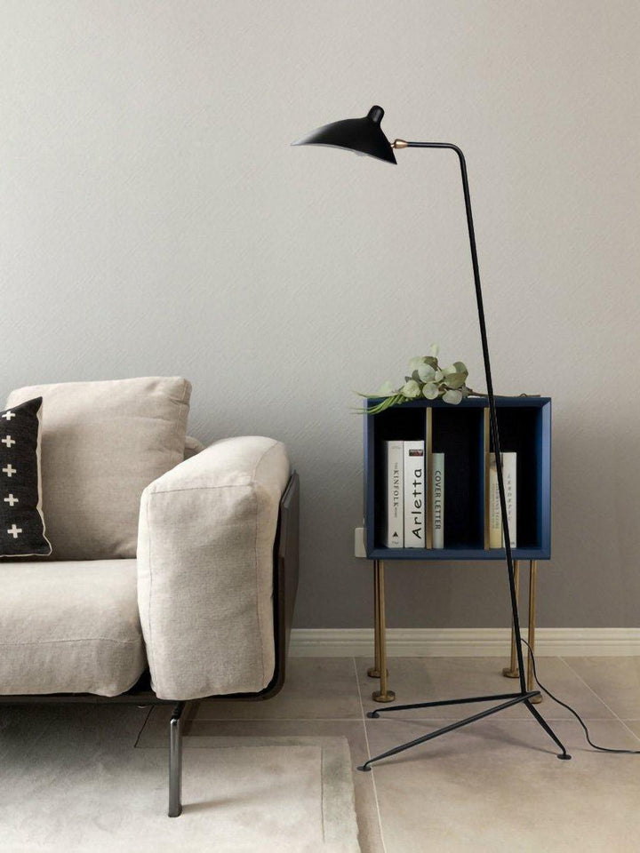 Elégant lampadaire Serge Mouille