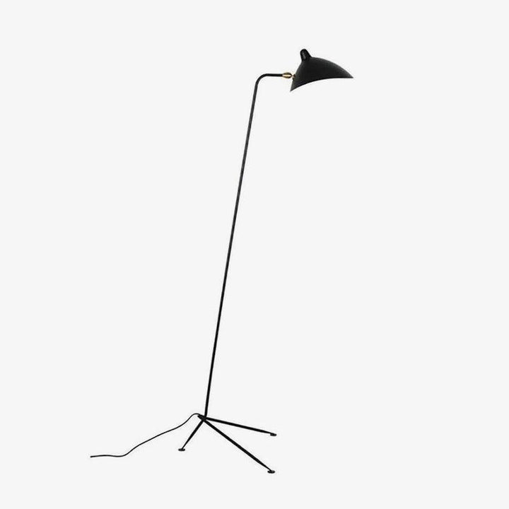 Elégant lampadaire Serge Mouille