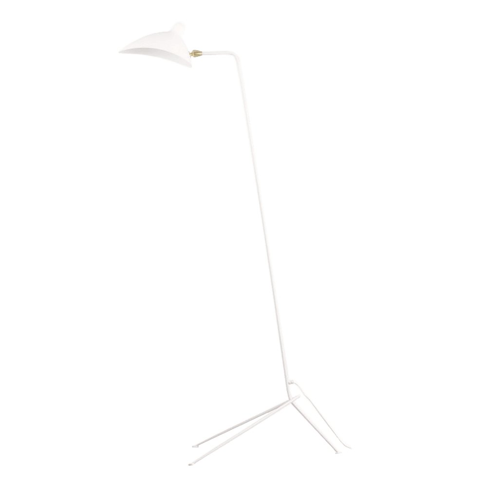 Elégant lampadaire Serge Mouille
