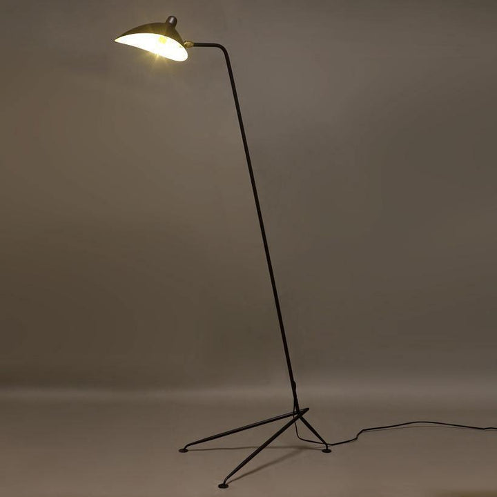 Elégant lampadaire Serge Mouille