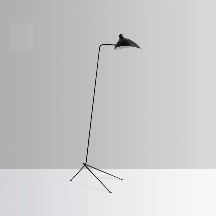 Elégant lampadaire Serge Mouille