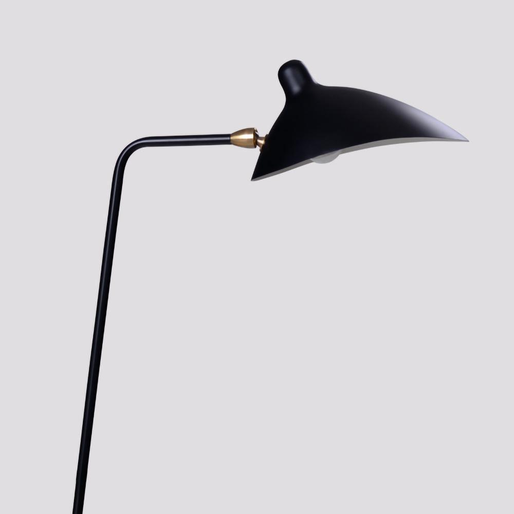 Elégant lampadaire Serge Mouille