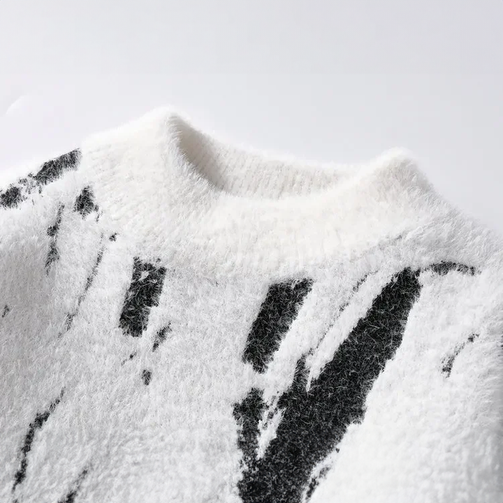 Denis™ - Pull en maille mélangée