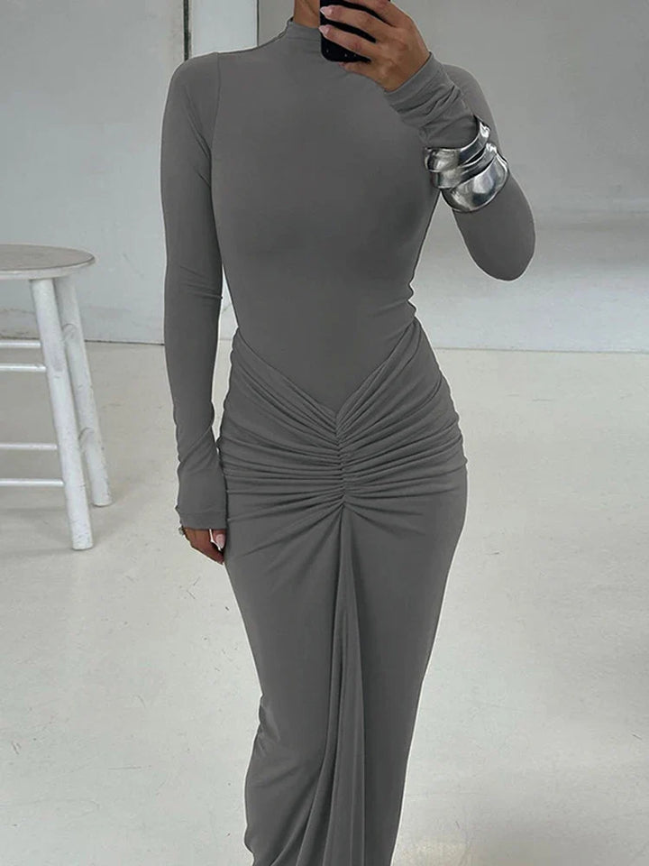 Onni | Robe longue plissée élégante pour femmes - Tendance et style