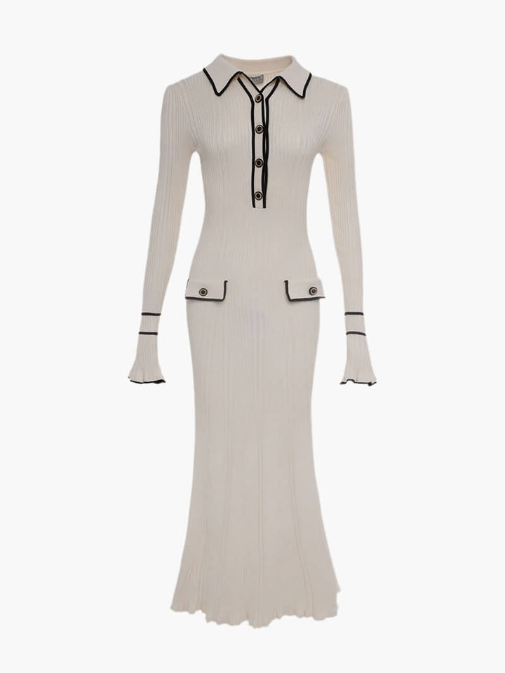 Robe midi élégante et confortable pour femmes - Liana Collection