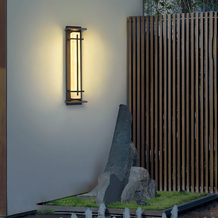 Applique moderne carrée pour l'éclairage extérieur