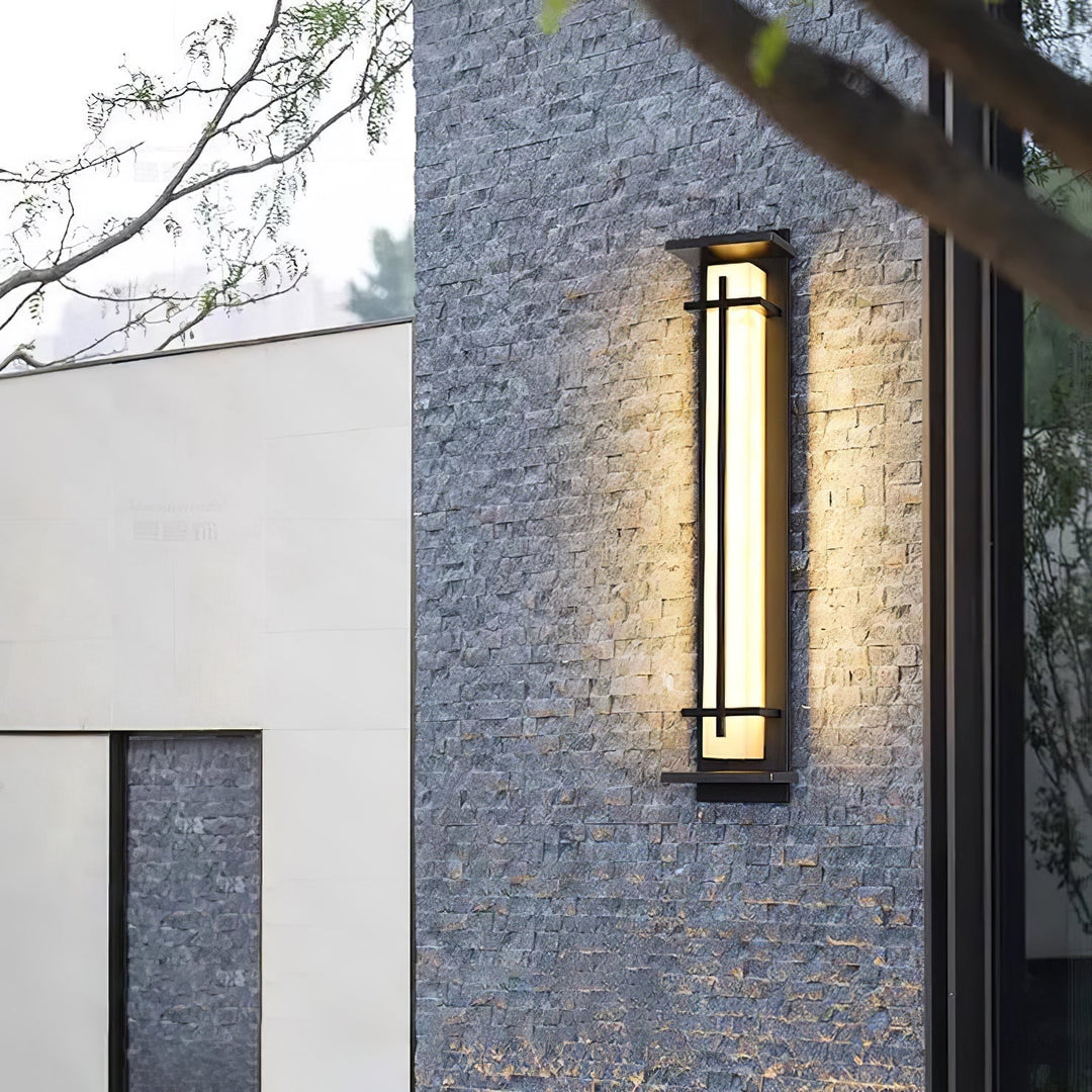 Applique moderne carrée pour l'éclairage extérieur