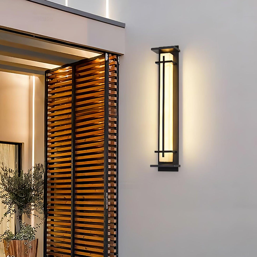 Applique moderne carrée pour l'éclairage extérieur