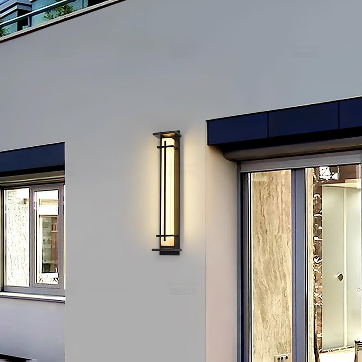 Applique moderne carrée pour l'éclairage extérieur