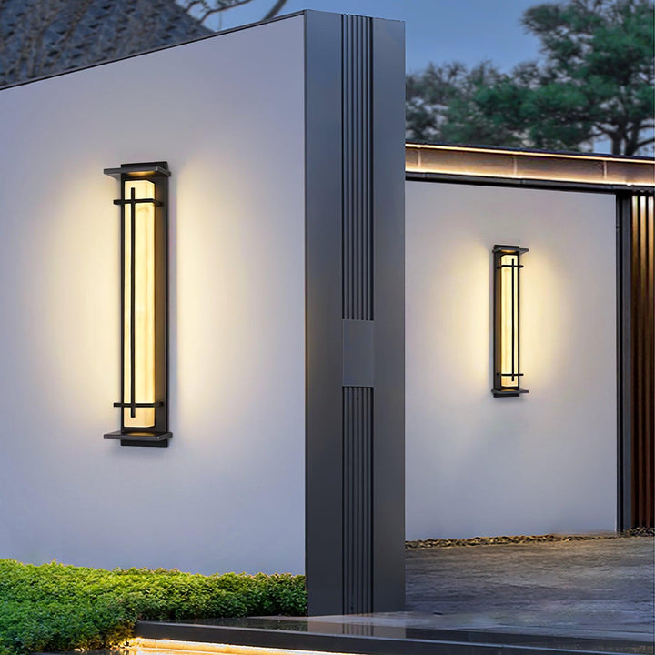Applique moderne carrée pour l'éclairage extérieur