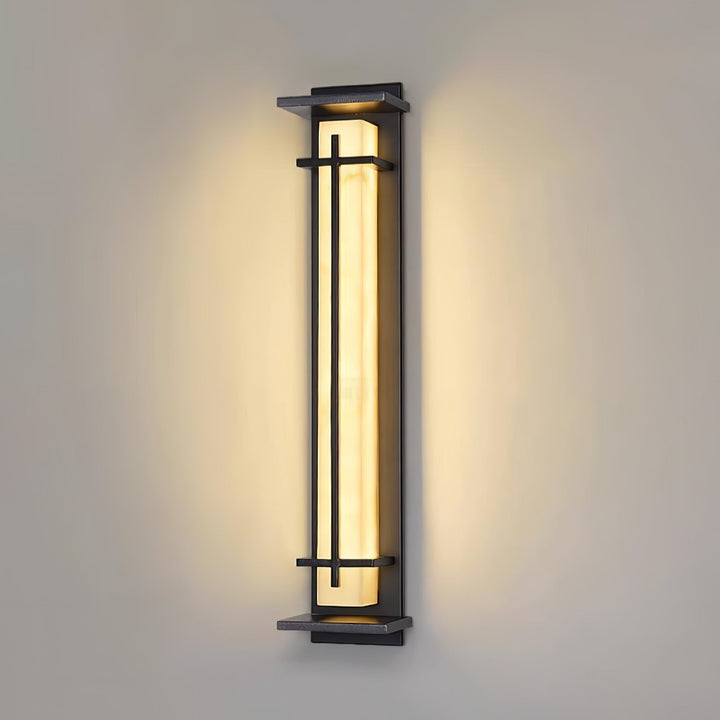 Applique moderne carrée pour l'éclairage extérieur