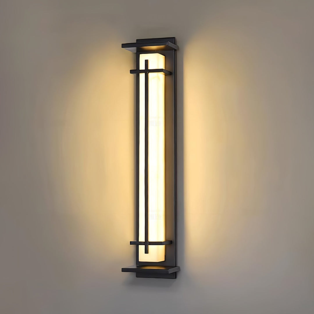 Applique moderne carrée pour l'éclairage extérieur