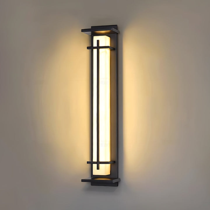 Applique moderne carrée pour l'éclairage extérieur