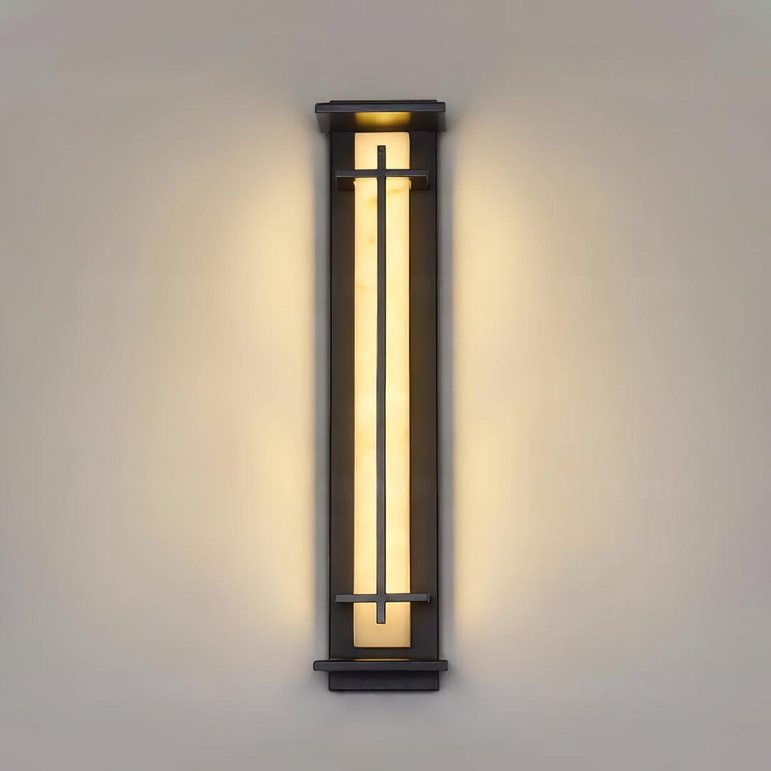 Applique moderne carrée pour l'éclairage extérieur