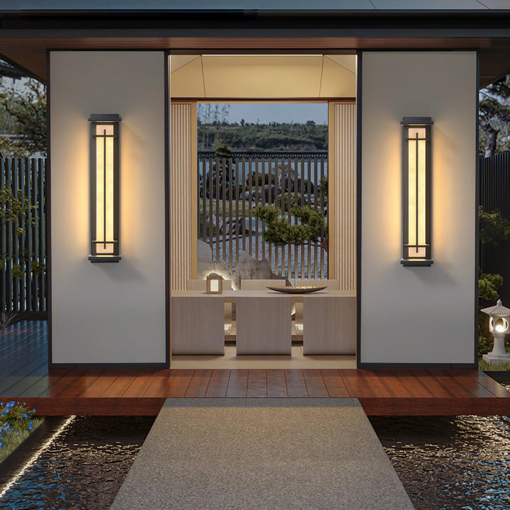Applique moderne carrée pour l'éclairage extérieur