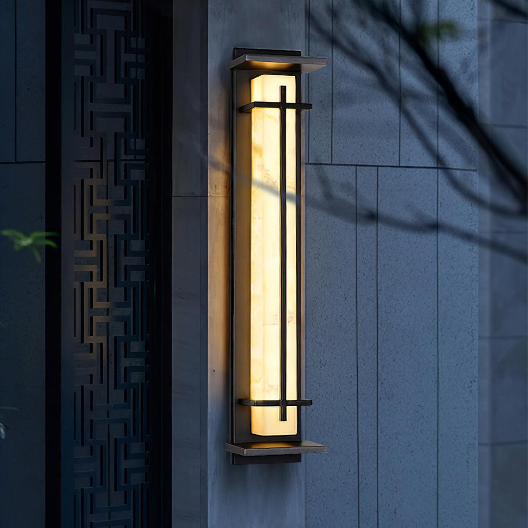 Applique moderne carrée pour l'éclairage extérieur