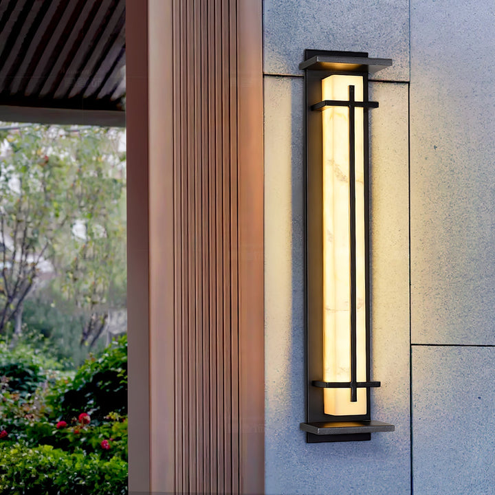 Applique moderne carrée pour l'éclairage extérieur
