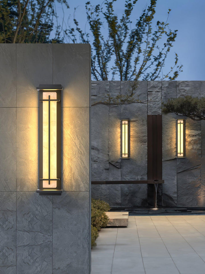 Applique moderne carrée pour l'éclairage extérieur