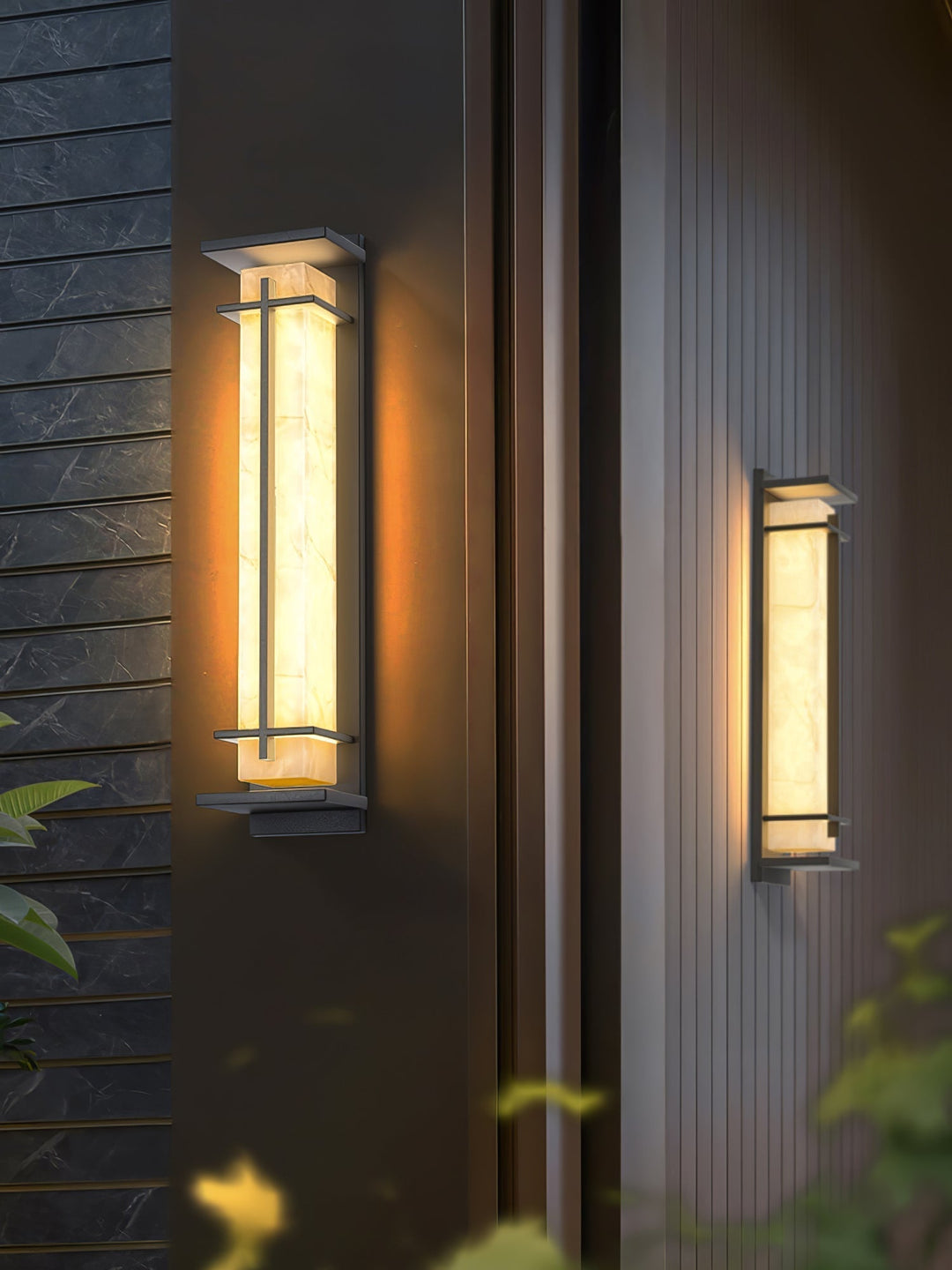 Applique moderne carrée pour l'éclairage extérieur