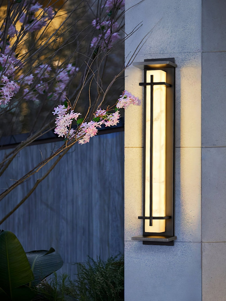 Applique moderne carrée pour l'éclairage extérieur