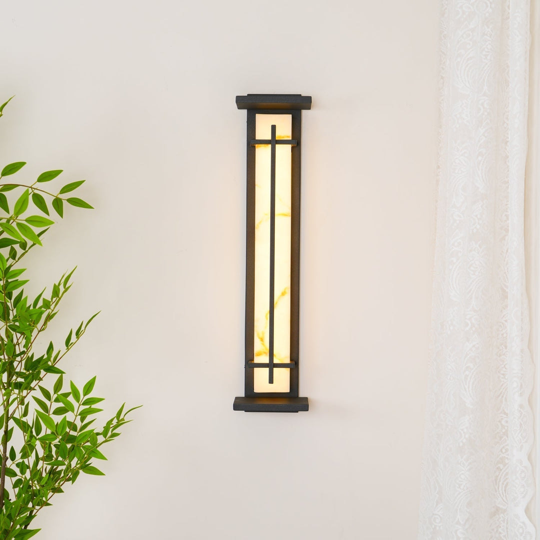 Applique moderne carrée pour l'éclairage extérieur
