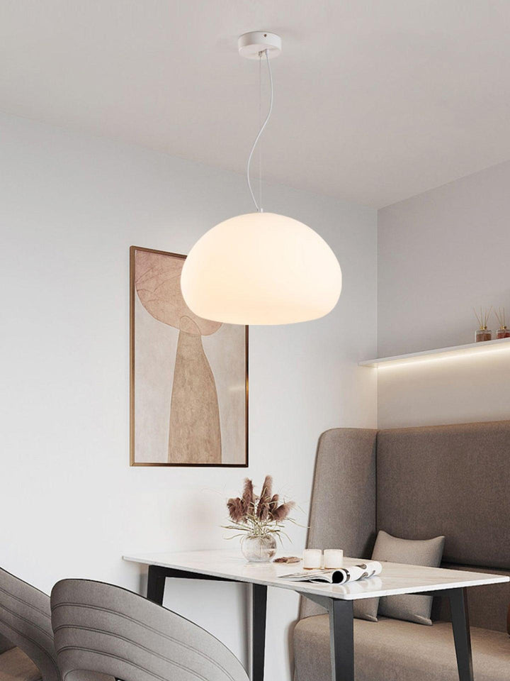 Charmante lampe suspendue à brioche cuite à la vapeur