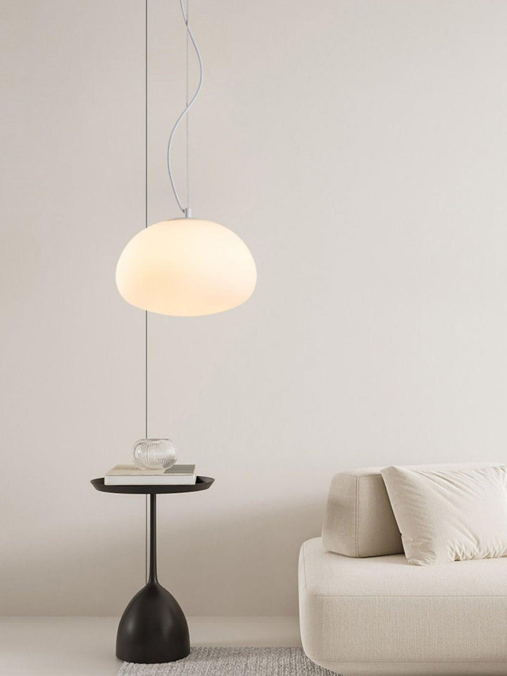 Charmante lampe suspendue à brioche cuite à la vapeur