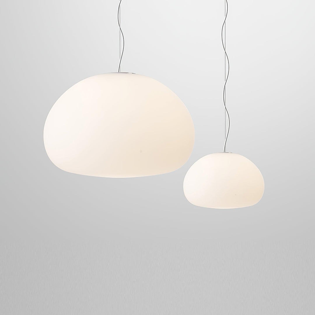 Charmante lampe suspendue à brioche cuite à la vapeur