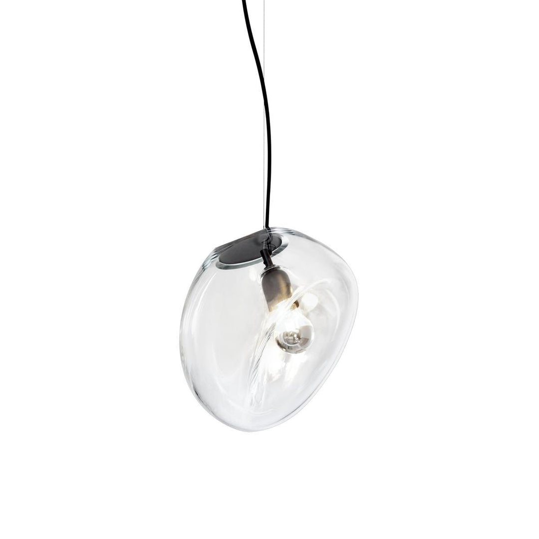 Élégante lampe suspendue en forme de goutte d'eau