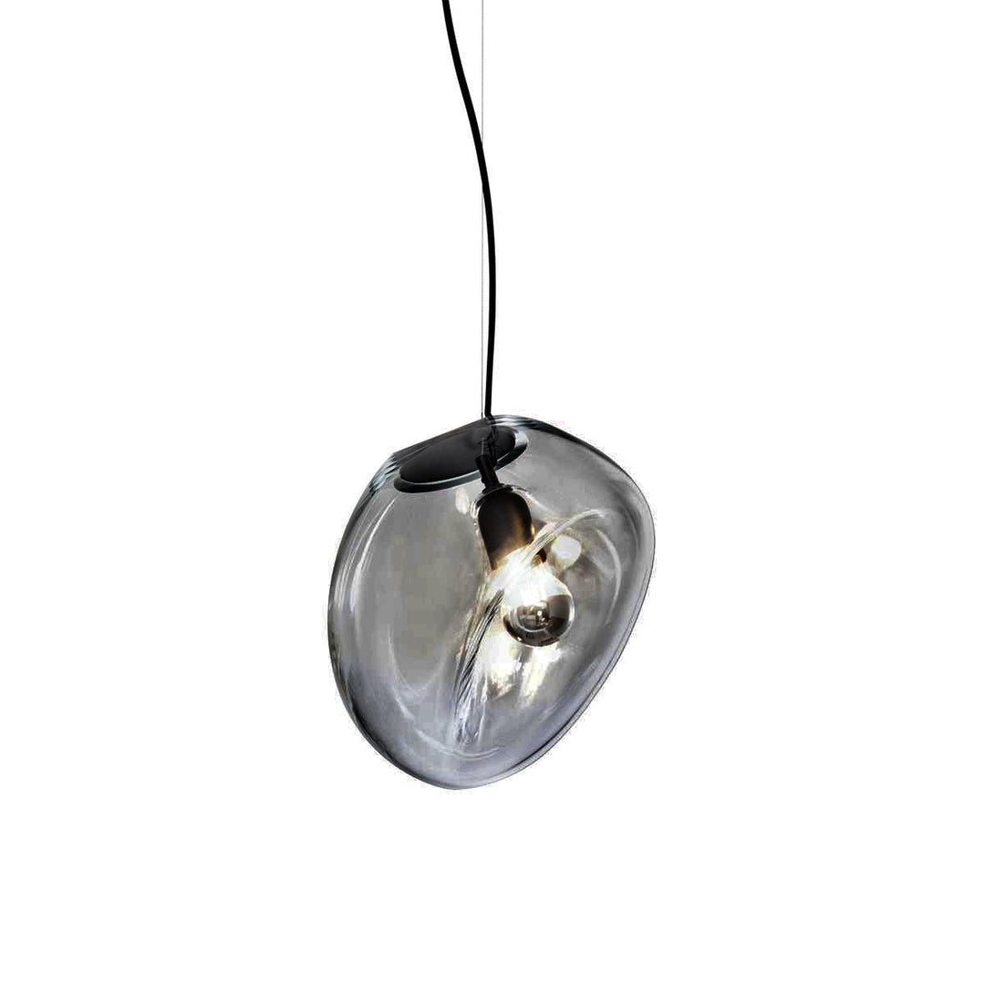 Élégante lampe suspendue en forme de goutte d'eau