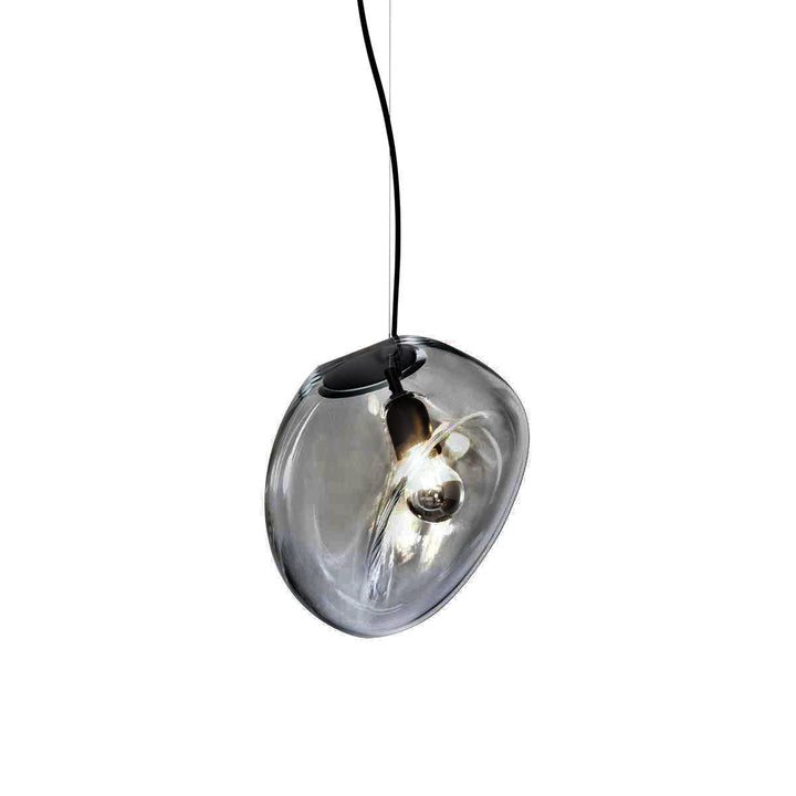 Élégante lampe suspendue en forme de goutte d'eau