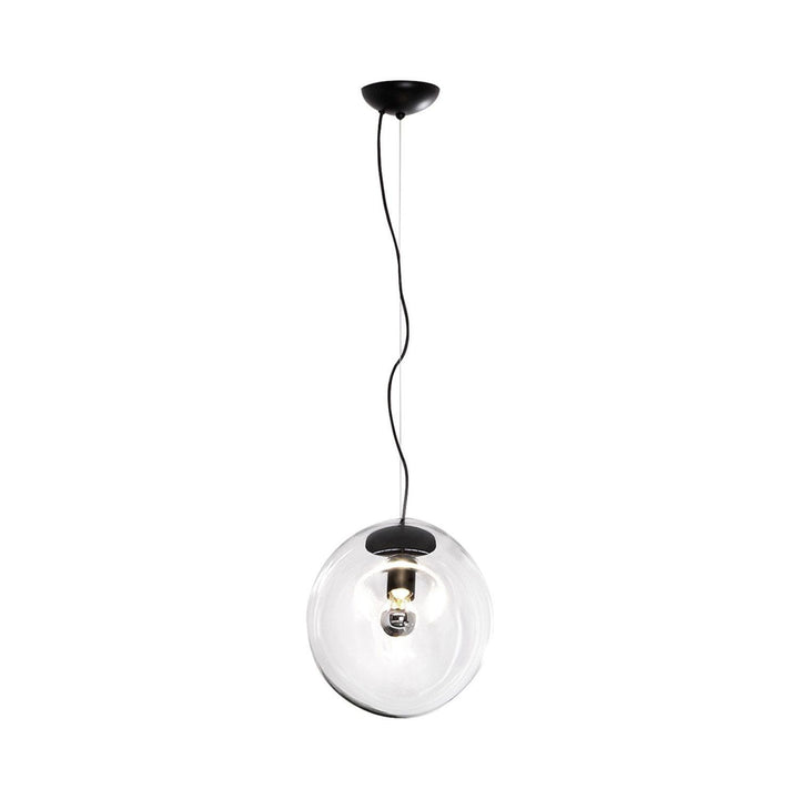 Élégante lampe suspendue en forme de goutte d'eau