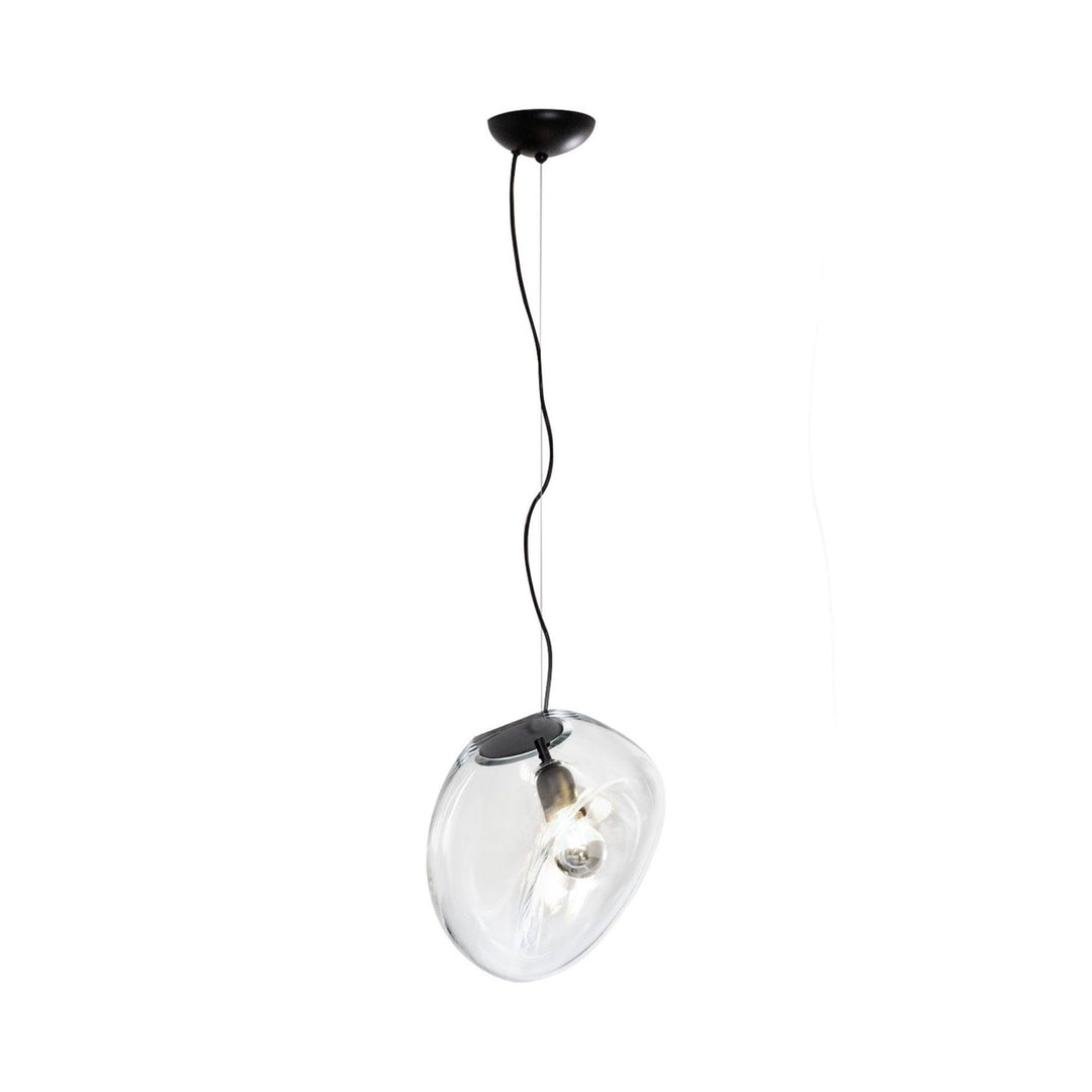 Élégante lampe suspendue en forme de goutte d'eau