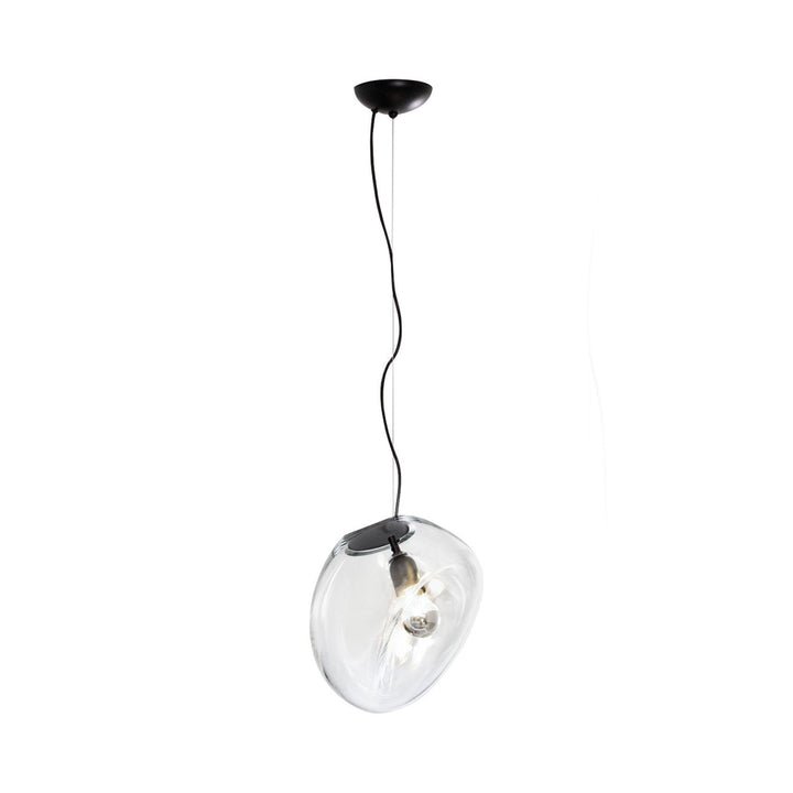 Élégante lampe suspendue en forme de goutte d'eau