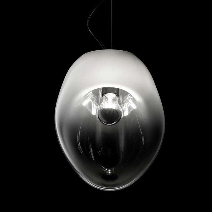Élégante lampe suspendue en forme de goutte d'eau