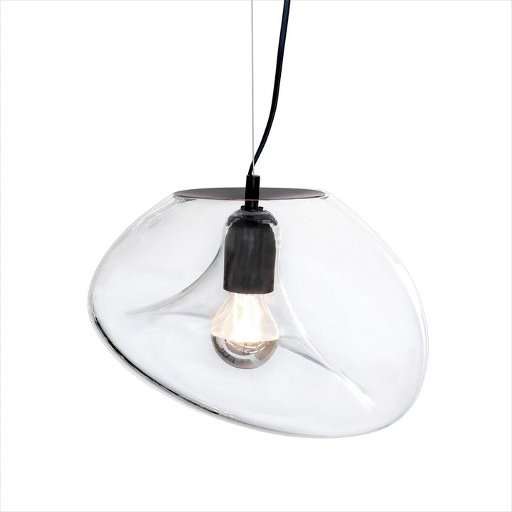 Élégante lampe suspendue en forme de goutte d'eau