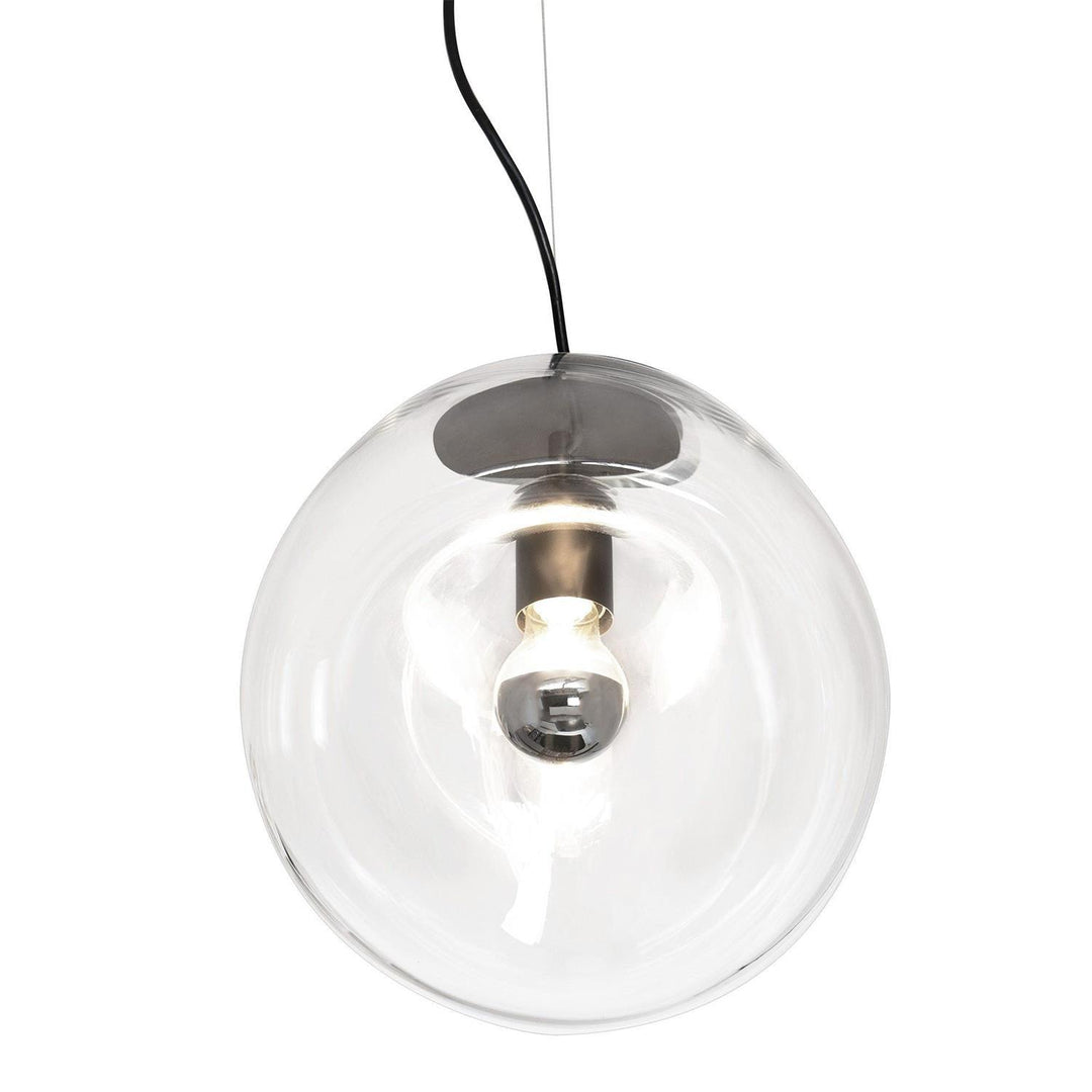 Élégante lampe suspendue en forme de goutte d'eau