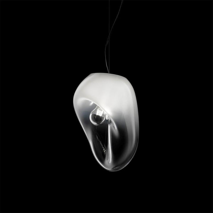 Élégante lampe suspendue en forme de goutte d'eau