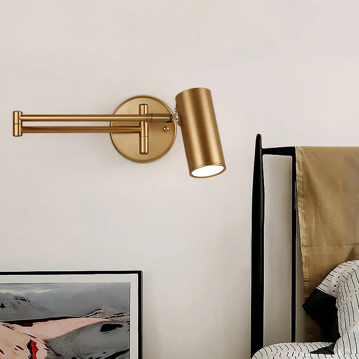 Élégante lampe murale pivotante pour un éclairage stylé