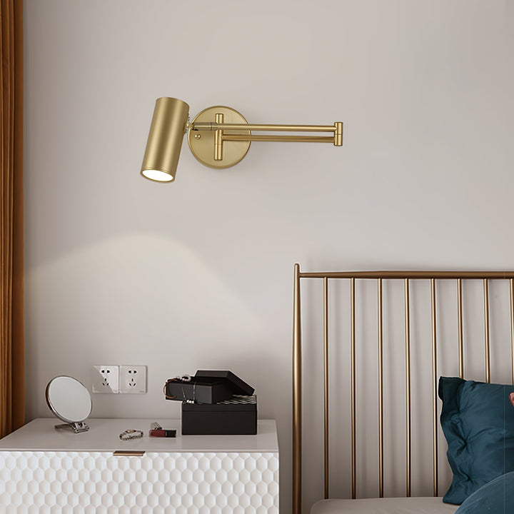 Élégante lampe murale pivotante pour un éclairage stylé