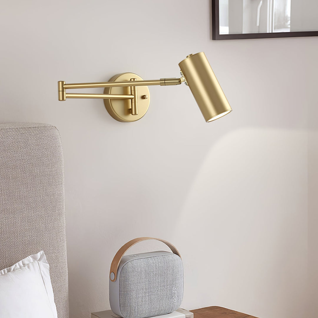 Élégante lampe murale pivotante pour un éclairage stylé