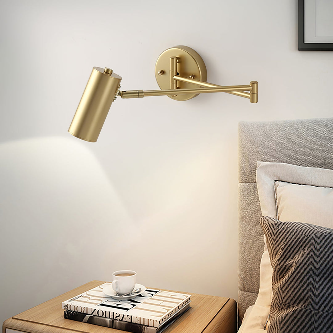 Élégante lampe murale pivotante pour un éclairage stylé