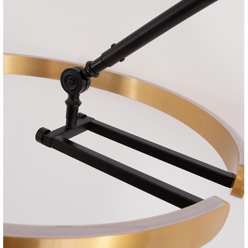 Lampadaire LED scandinave au design moderne
