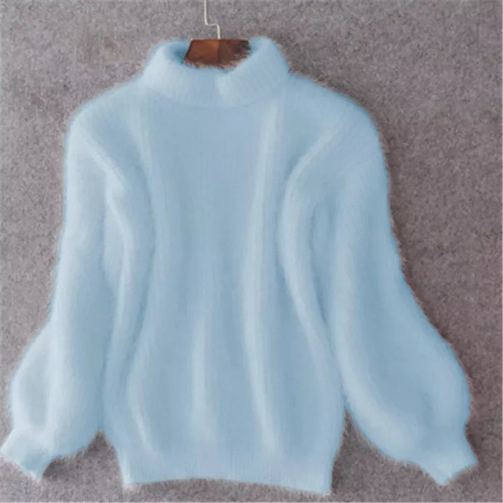 Griselda - Pull en angora vintage de luxe pour une apparence décontractée et confortable
