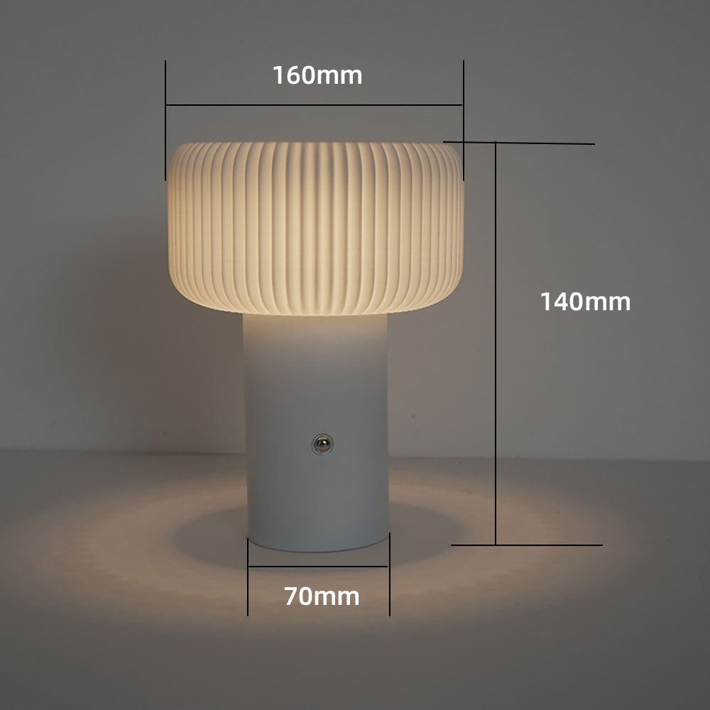 Superbe veilleuse champignon - Lampe de table parfaite pour des soirées pleines d'ambiance !