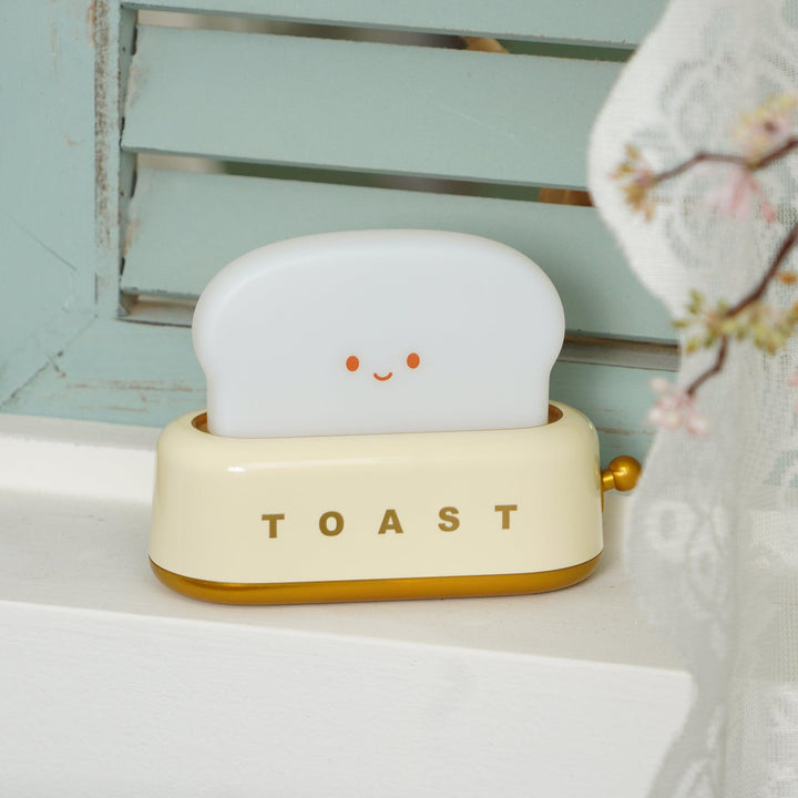 Lampe de table élégante avec design de grille-pain et batterie intégrée